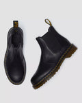 Dr. Martens 2976 WL Grizzly Leren Zwarte Laarzen