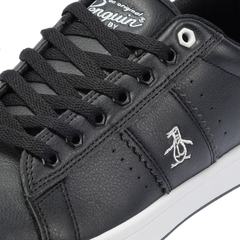 Penguin Steadman Heren Zwarte Sneakers