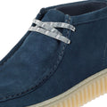 Clarks Main Torhill Hi Suede Heren Blauwe Laarzen