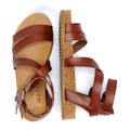 Blowfish Malibu Fandie Dyecut Dames Henna Sandalen