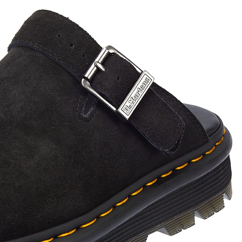 Dr. Martens Zebzag Muilezel Van Zwart Suède