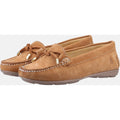 Hush Puppies Maggie Leren Damesslippers In Tan.