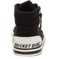 Rocket Dog Jazzin Hi Katoenen Zwarte Damessneakers