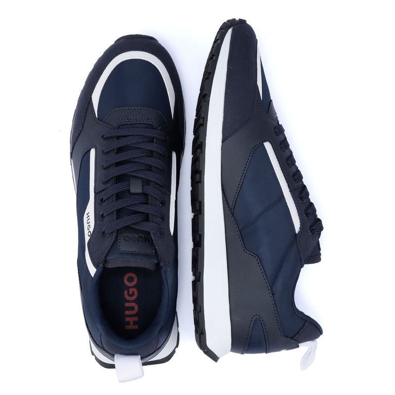 Hugo Icelin Runn Herensneakers In Het Blauw