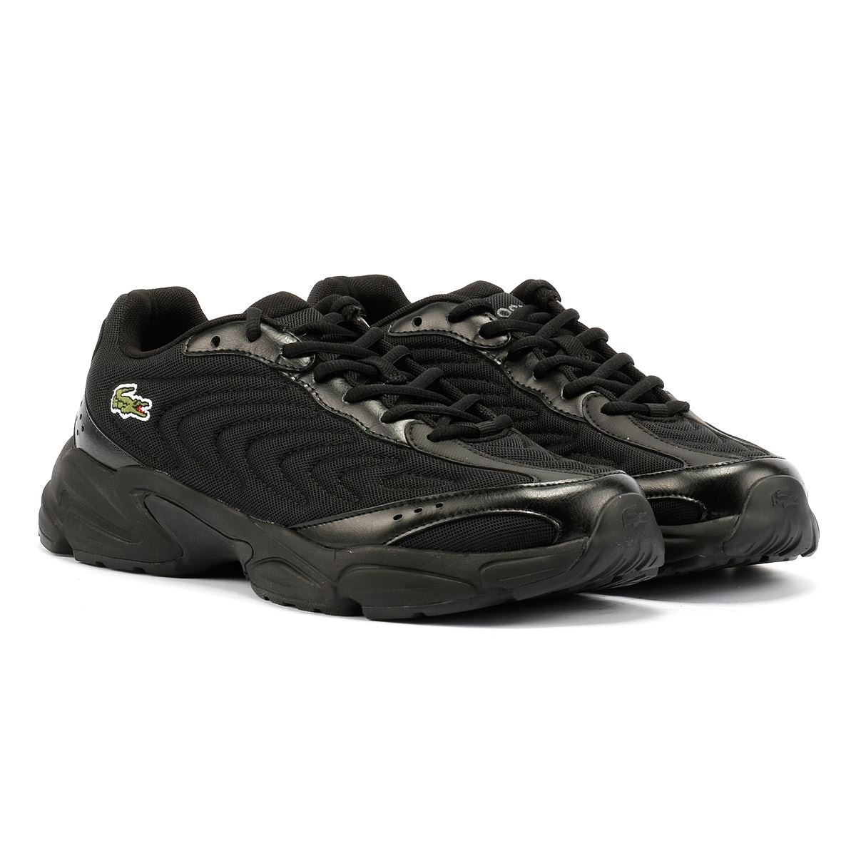 Lacoste Storm 96 2K Lite Heren Zwarte Sneakers