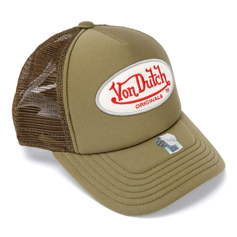 Von Dutch Trucker Tampa Katoenen Khaki Petten