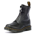 Dr. Martens 1460 Pascal Front Zip Leren Zwarte Dameslaarzen