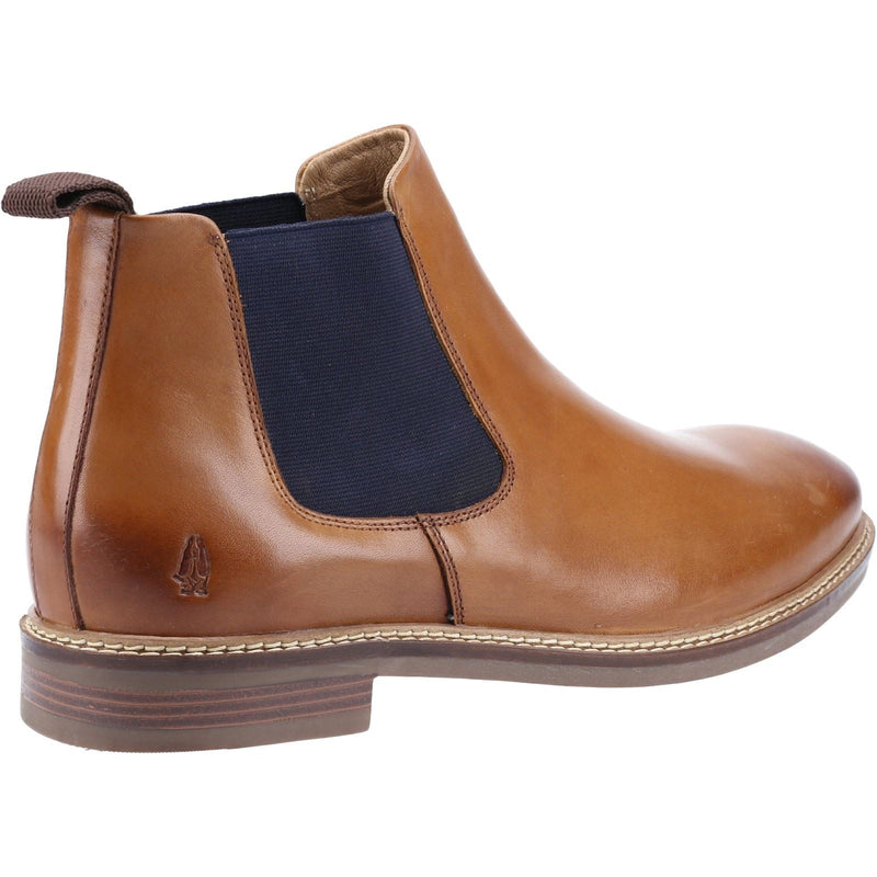 Hush Puppies Blake Leren Heren Tan Laarzen