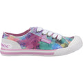 Rocket Dog Rocket Dog Jazzin Jazzin Katoenen Damessneakers In Het Roze/Multi