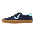 Vans Sport Low Dames Blauw/Gummi Suède Sneakers