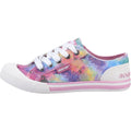 Rocket Dog Rocket Dog Jazzin Jazzin Katoenen Damessneakers In Het Roze/Multi