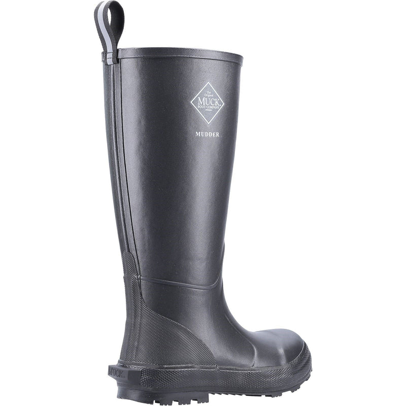 Muck Boots Mudder Tall Rubberen Zwarte Regenlaarzen