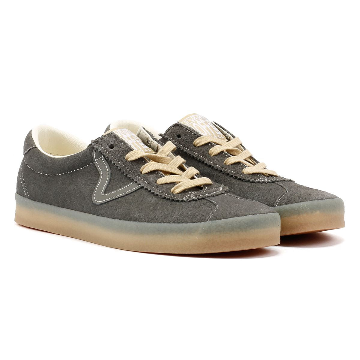Vans Sport Low Crepe Suede Grijze Sneakers