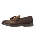 Hudson Cato Loafer Gek Leer Heren Bruine Loafers