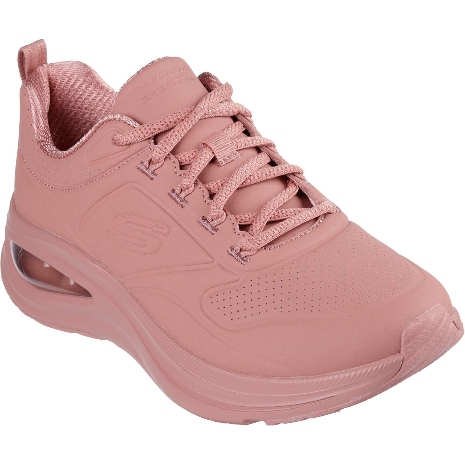 Skechers Skech-Air Meta Extraordinaire Synthetische Damessneakers In Roestbruin