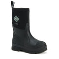 Muck Boots Chore Classic Mid Zwarte Regenlaarzen