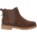 Hush Puppies Maddy Suède Dames Chocolade Laarzen