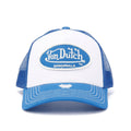 Von Dutch Trucker Boston Katoenen Witte/Blauwe Petten