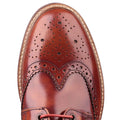 Base London Woburn Leren Heren Tan Brogues Schoenen