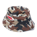 Von Dutch Phoenix Camo Katoenen Bruine Bucket Hoeden