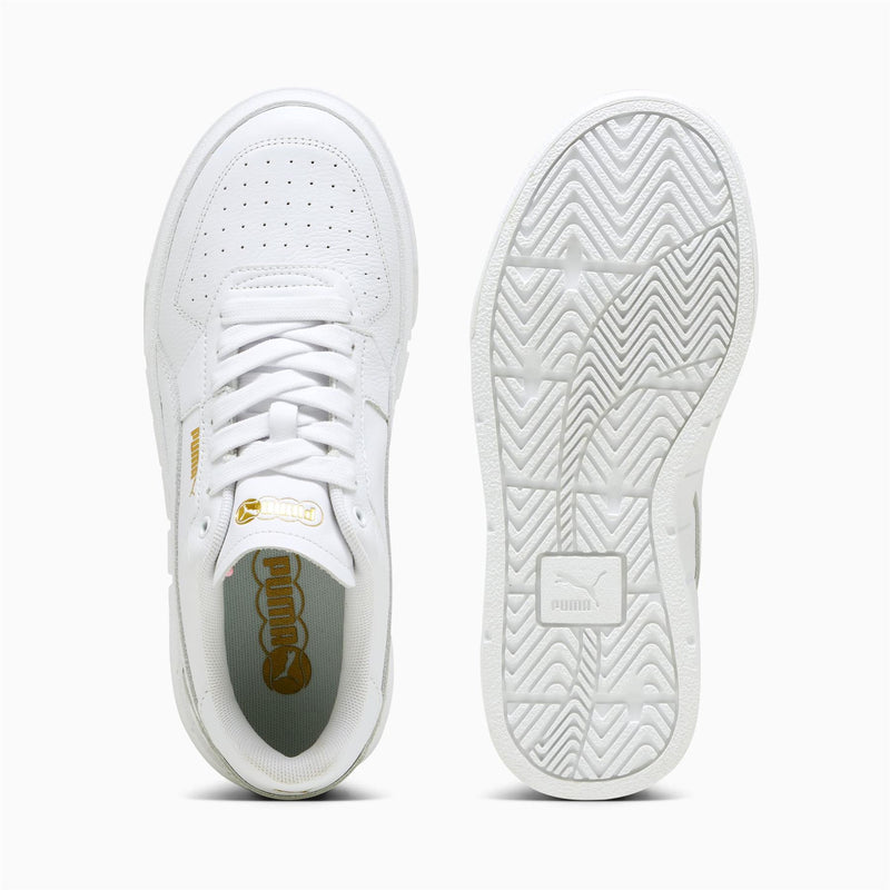 Puma Cali Court Leren Witte Sneakers Voor Dames