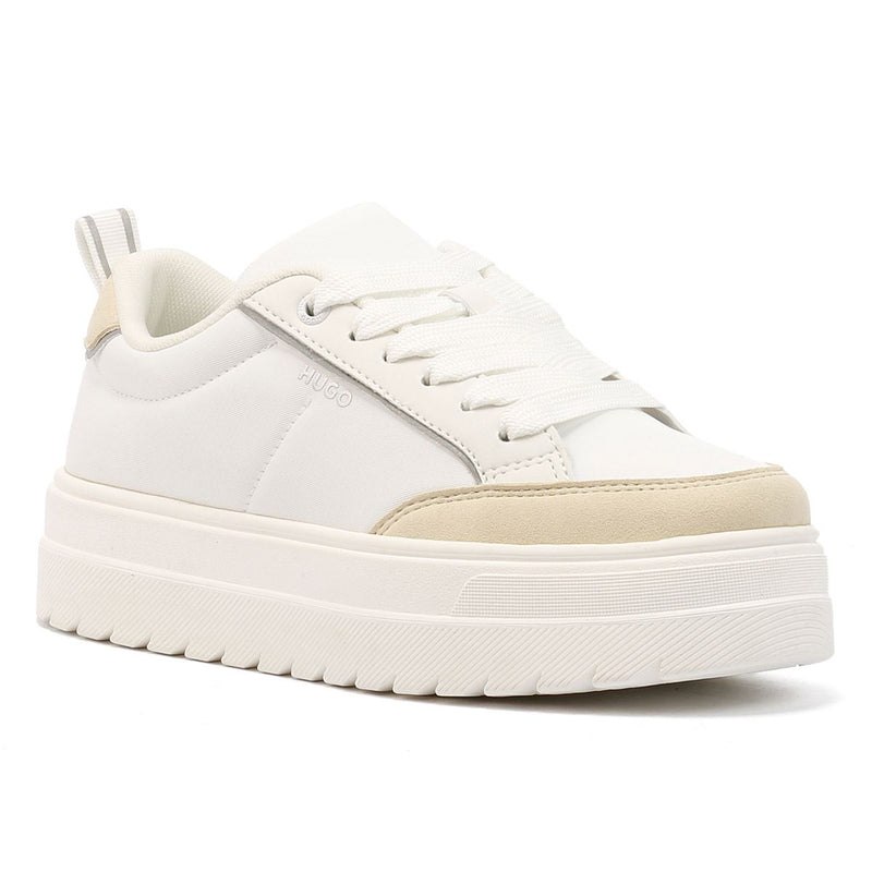 Hugo Lyssa Tennis Witte Damessneakers