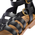 Blowfish Malibu Audah Dames Zwarte Sandalen