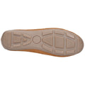 Hush Puppies Maggie Leren Damesslippers In Tan.