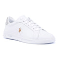 Ralph Lauren Heritage Court II Leren Witte Herensneakers