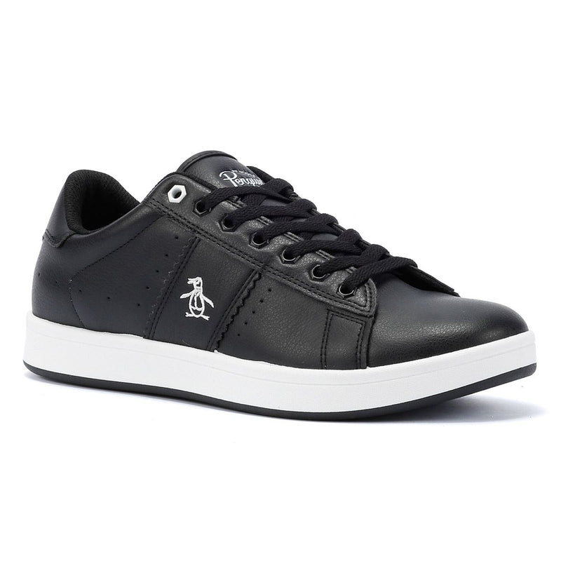 Penguin Steadman Heren Zwarte Sneakers