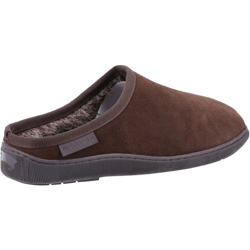 Hush Puppies Ashton Suède Heren Bruine Pantoffels