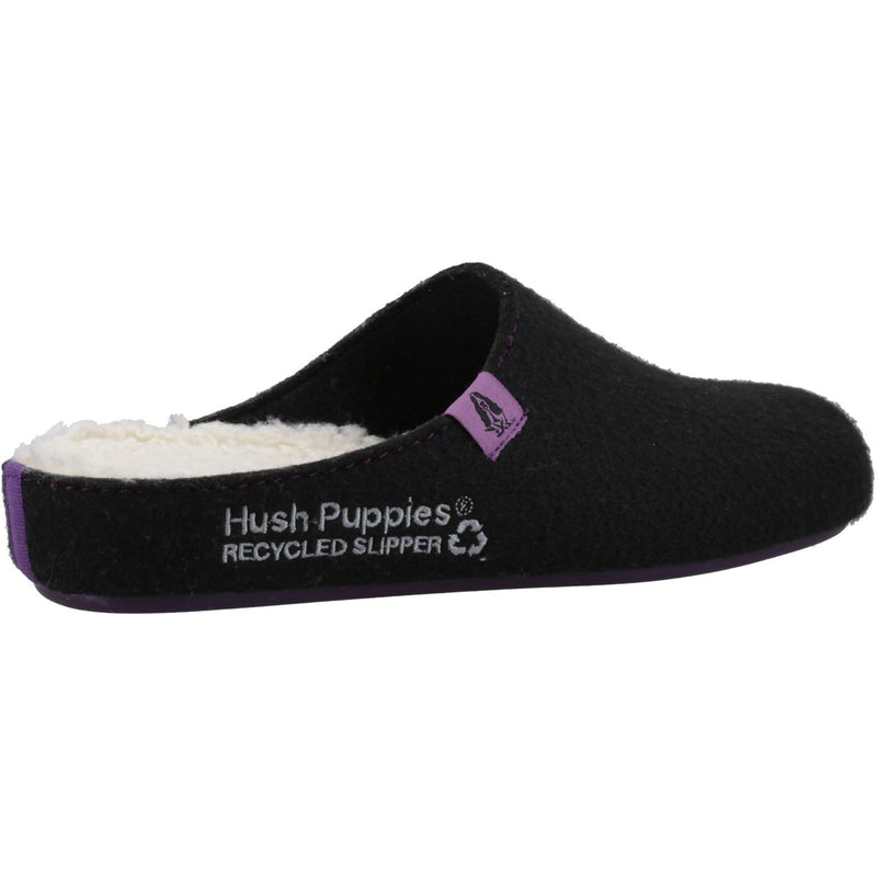 Hush Puppies The Good Dames Zwarte Pantoffels