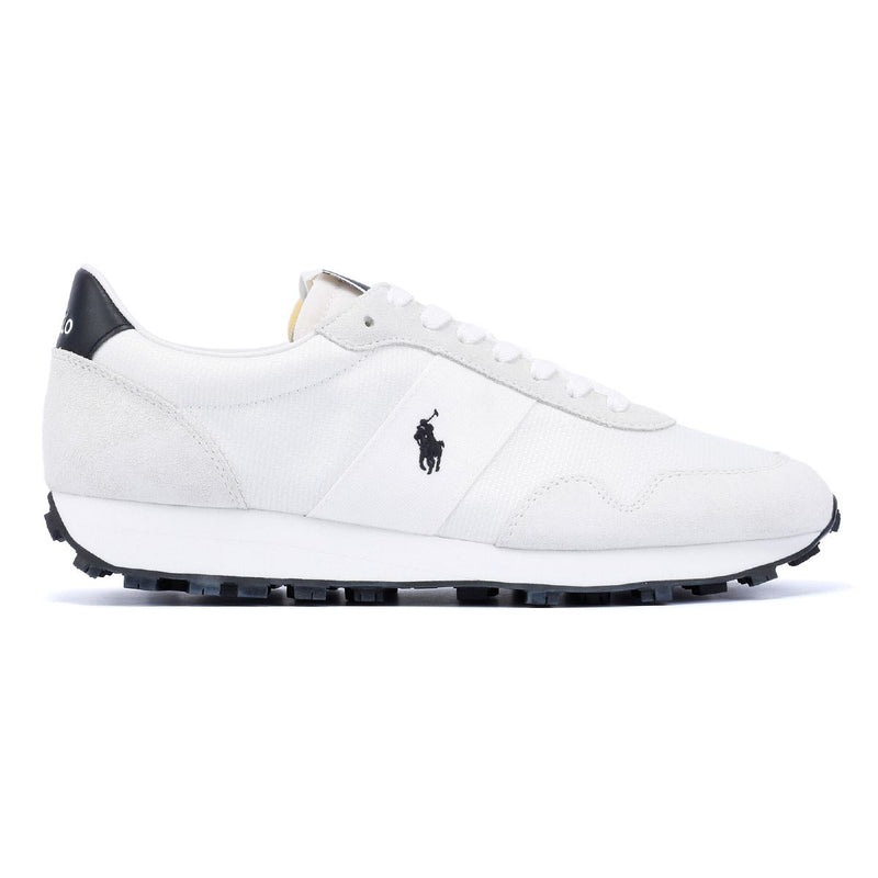 Ralph Lauren Trail 125 Leren Witte Herensneakers