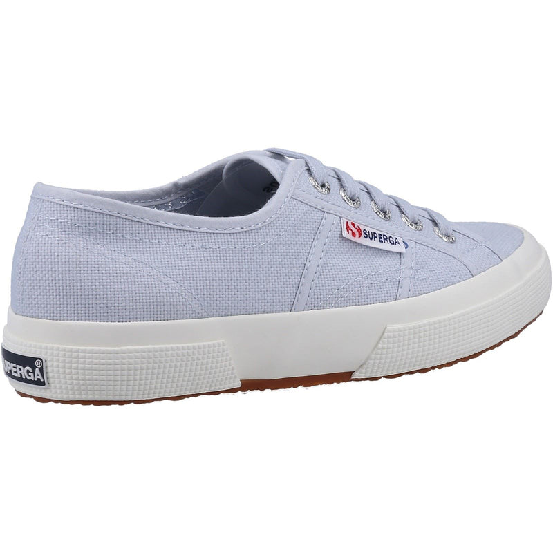 Superga 2750 Cotu Classic 100% Katoenen Grijze Lila Sneakers Voor Dames