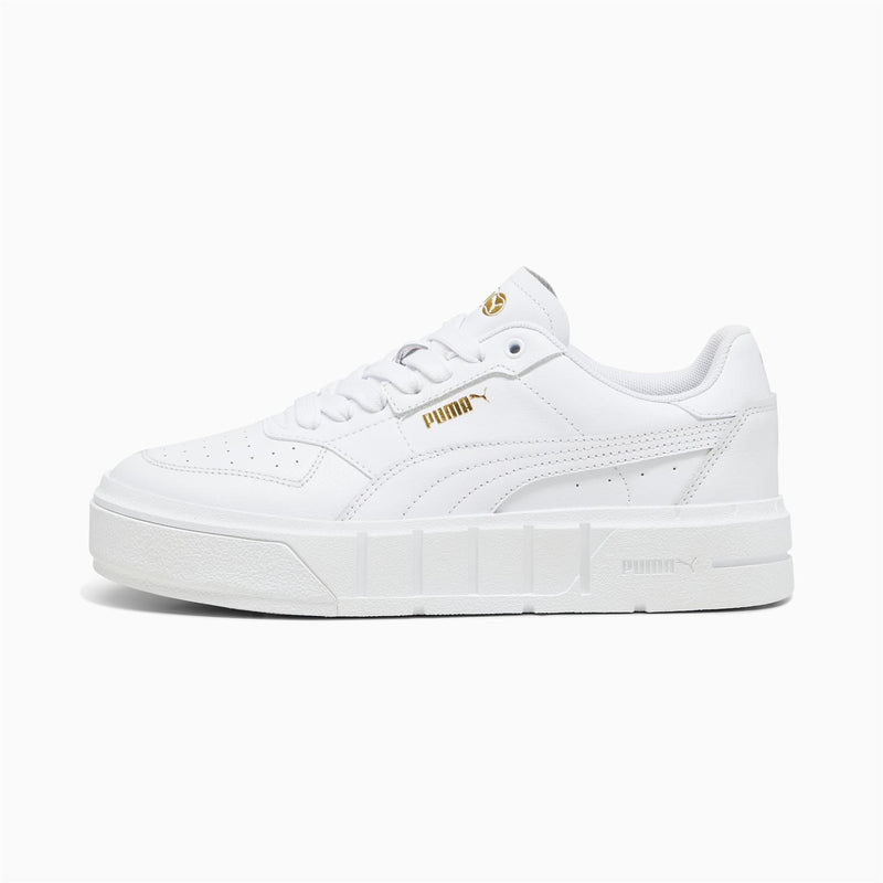 Puma Cali Court Leren Witte Sneakers Voor Dames