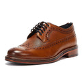 Ben Sherman Archie Brogue Bruine Leren Veterschoenen Voor Heren