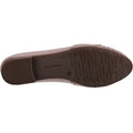 Hush Puppies Marley Ballerina Leren Dames Ballerina's Met Veters