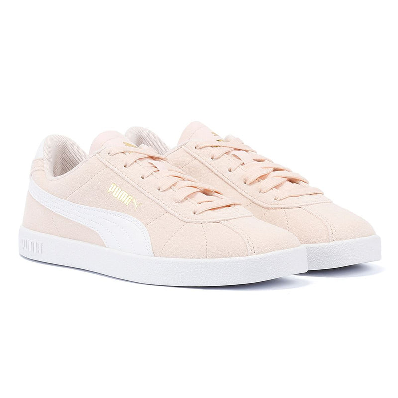 Puma Club II Dames Roze Suède Sneakers