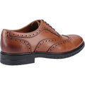 Hush Puppies Santiago Leren Herenschoenen Met Veters In Het Bruin