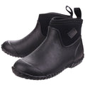 Muck Boots Muckster II Ankle Rubberen Zwarte Regenlaarzen