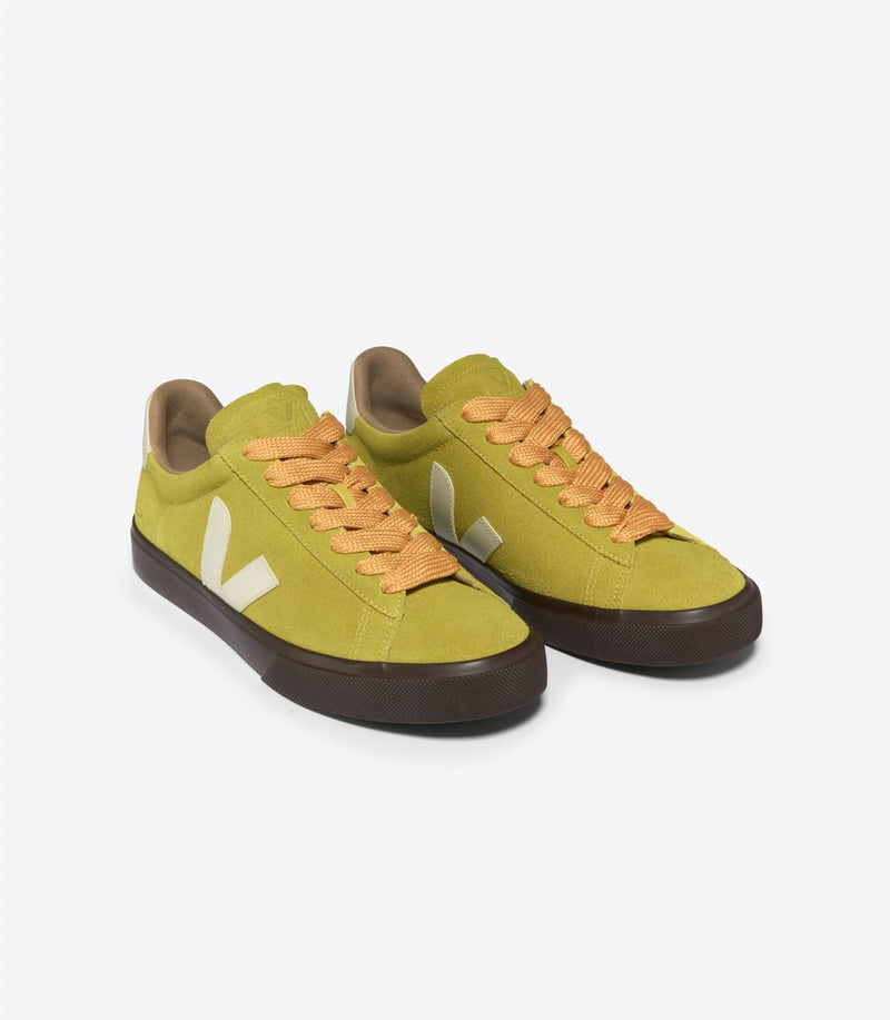 Veja Campo Suède Gele Sneakers Voor Dames