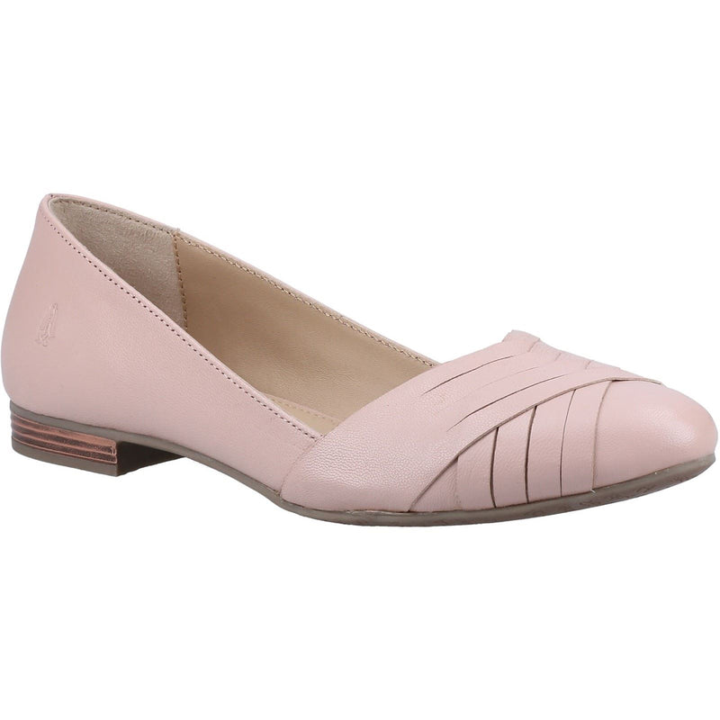 Hush Puppies Marley Ballerina Leren Dames Ballerina's Met Veters