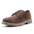 Barbour Sandstone Leren Heren Bruine Veterschoenen