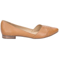 Hush Puppies Marley Ballerina Leren Dames Tan Flats