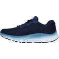 Skechers Go Run Consistent 2.0 Fast Pace Textiel Dames Marineblauwe/Blauwe Sneakers