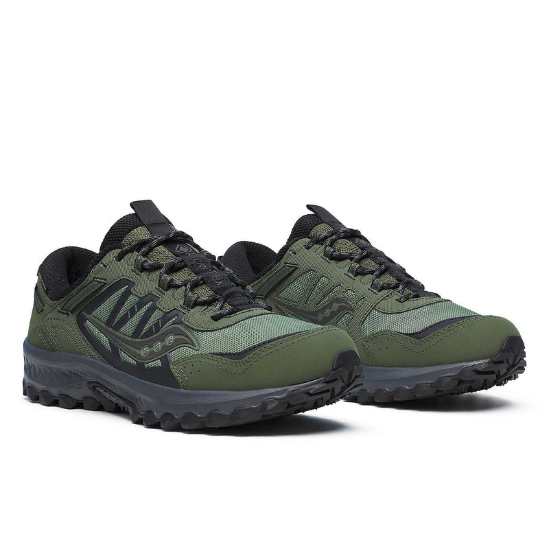 Saucony Grid Peak Groene Sneakers