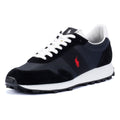 Ralph Lauren Trail 125 Zwarte Leren Herensneakers