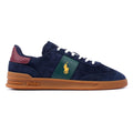 Ralph Lauren Heritage Area Blauwe Suède Herensneakers