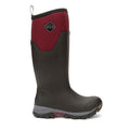 Muck Boots Arctic Ice Tall Rubber Zwarte/Mahonie Regenlaarzen