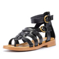 Blowfish Malibu Audah Dames Zwarte Sandalen